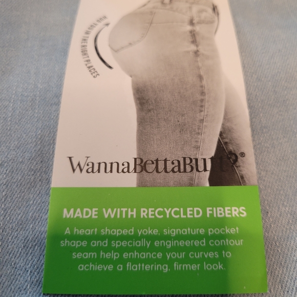 NWT-WBB Royalty For Me Women's Mid Rise Ankle Jeans-Size 14-NWT - Picture 10 of 15